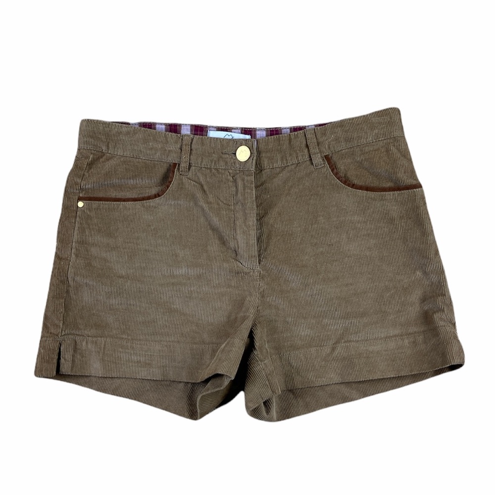 womens mademoiselle jacadi paris shorts size medium brown